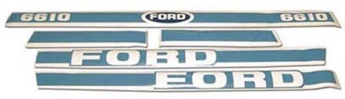 Set decalcomanie trattore ford - set,