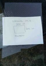 vetro ceramica per stufa pellet 320x205 usato spessore 4mm parafiamma caminetto