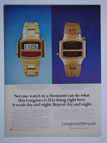 Pubblicità longines g - 11,