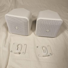 Boston Acoustics SoundWare XS coppia altoparlanti bianchi supporti da parete/soffitto surround
