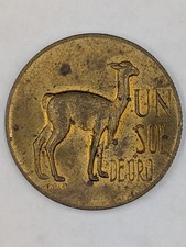 1967 PERU 1 Un Sol de Oro Coin