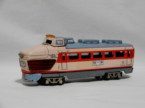 Treno giocattolo latta