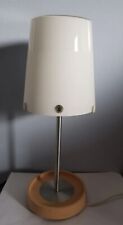 Lampada da tavolo design IKEA Bask vetro latte bianco Fez cappello tonalità cono modernista