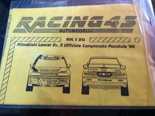 Mitsubishi lancer evo 3 - 1/43,