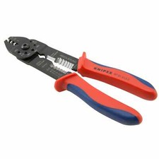 Pinza KNIPEX per crimpatura capocorda 0,75-6,0 mm dimensioni 230x63x25 mm