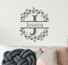 Flora Alfabeto Split Monogram