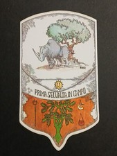 PALIO DI SIENA SELVA ADESIVO STICKER ANNI '90
