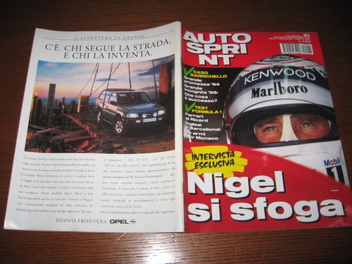 Autosprint 1995 nigel - autosprint, 1995/21=nigel