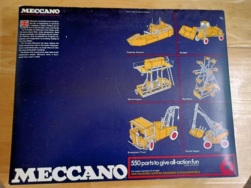 Set meccano 1974 vintage mai - set,