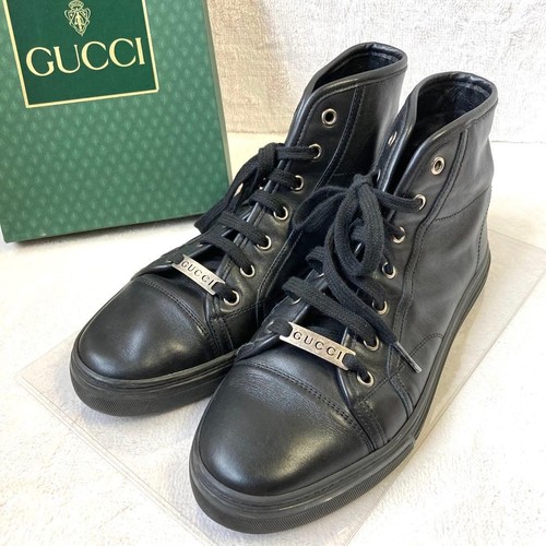 Sneakers alte gucci nere con - gucci,