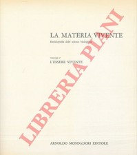 La materia vivente