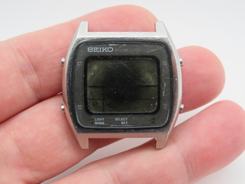 Vintage men lcd wristwatch - men's,