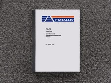 Fiatallis crawler tractor - fiatallis, 8b