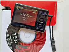 Creative Zen black 8gb, lettore audio, video, radio, foto, registratore audio.