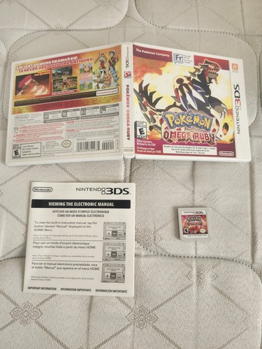 Pokemon omega ruby 3ds - omega,