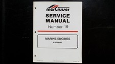 MerCruiser Marine Engines V-8 Diesel Service Manual Number 19 1994