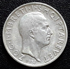 ALBANIE - - 1 Franga Ari 1937