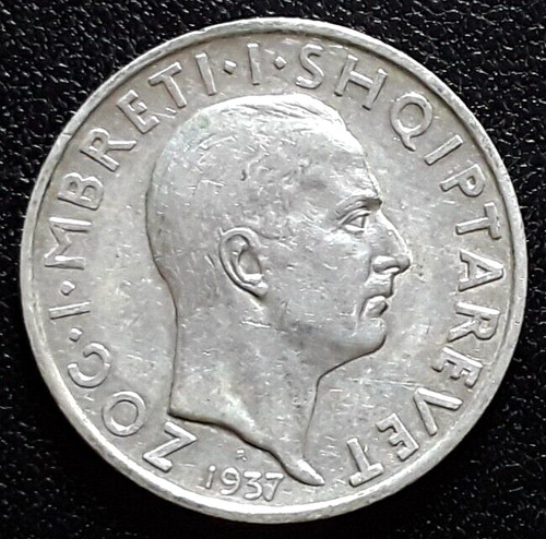 Albanie 1 franga - ari, 1937
