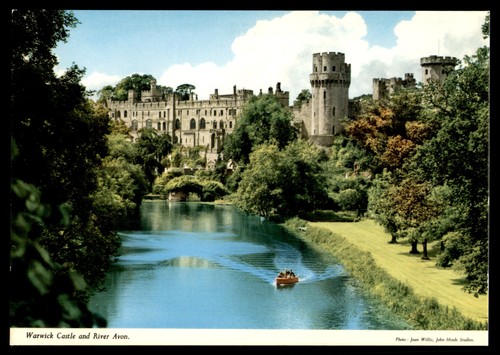 Cartolina castello warwick - di,