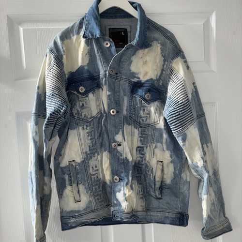 Giacca denim uomo lavaggio