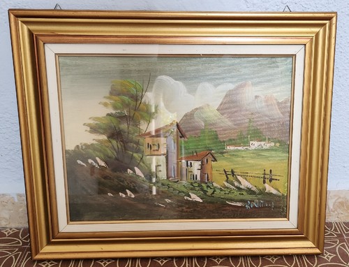 Quadro dipinto tela - su,