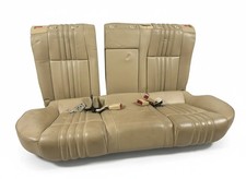 Banquette arrière cuir beige