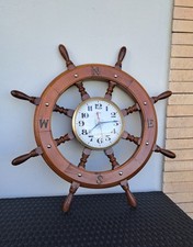 Orologio Timone Legno Vintage