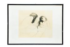 Emilio Greco Roma 1982 Acquaforte 51/90 Quadro con cornice dipinto