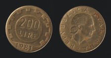 200 LIRE 1981 LAVORO - ITALIA