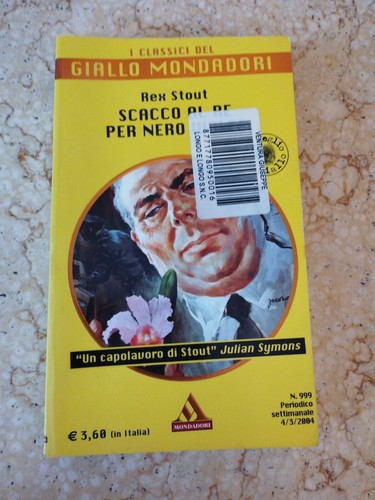 Libro rex stout - stout, scacco