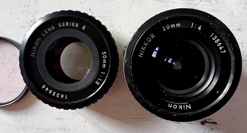 Lot deux optiques nikon - deux,