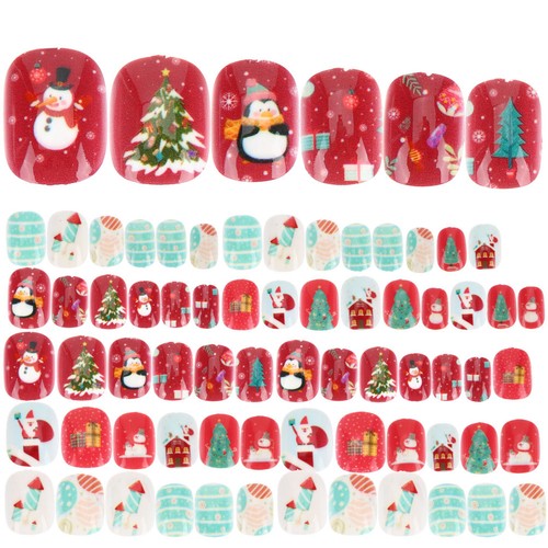 Sets fake nails christmas - 3,