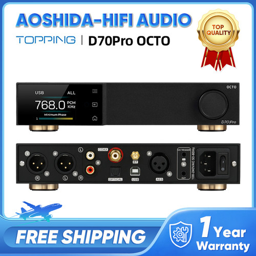 Topping d70pro octo hifi dac - topping,