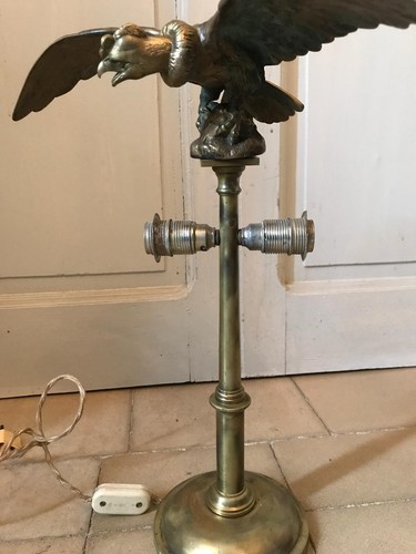 Lampada scultura vintage - lampada,