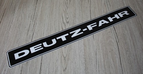 Adesivo deutz fahr cofano - adesivo,