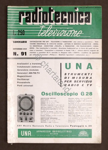 Rivista radiotecnica - rivista,