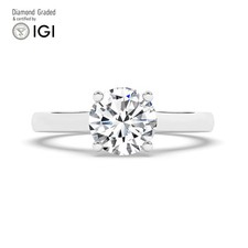 Round Diamond Engagement Ring