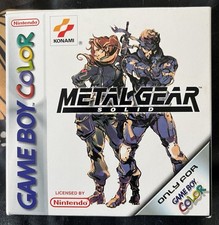 Metal Gear Solid, Gameboy, in scatola