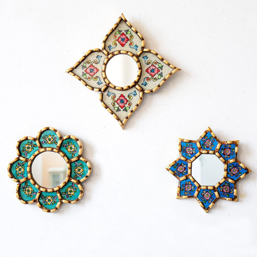 Set specchi parete - set, 3