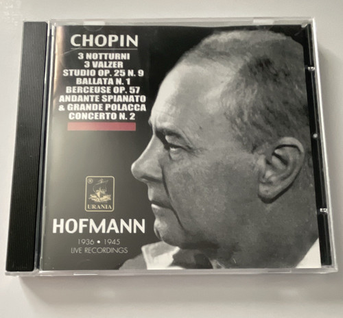 Urania josef hofmann chopin - urania,