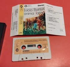 Lucio Battisti - Anima Latina MC Cassette Tape  Znk55675