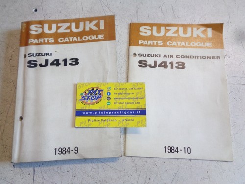 Catalogo ricambi suzuki sj413 - catalogo,