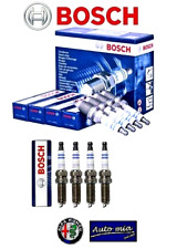 KIT 8 CANDELE BOSCH ALFA ROMEO 145 146 147 156 166 GTV  MOTORI TWIN SPARK 16V