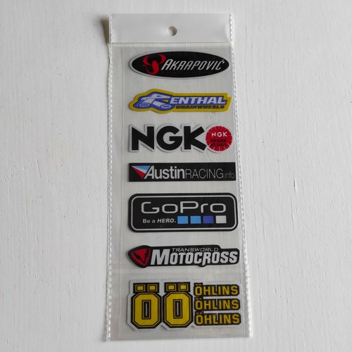 Adesivi moto set stickers - adesivi,
