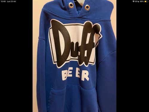 Felpa duff beer - felpa,