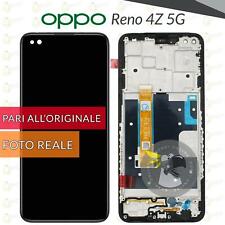 DISPLAY OPPO RENO 4Z 4 Z 5G CPH2065 SCHERMO FRAME LCD TOUCH VETRO PARI ORIGINALE