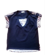 Liu-Jo T-shirt A Maniche Corte Con Stampa Foulard Taglia M Da Donna