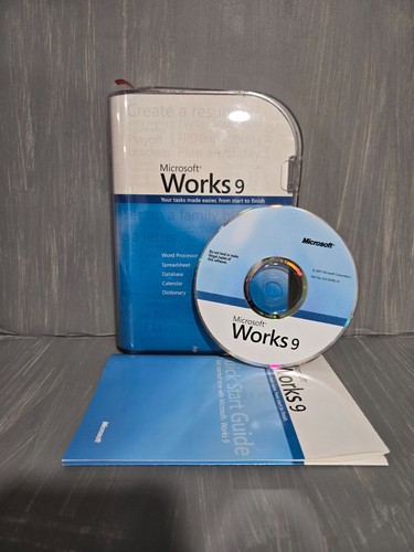 Microsoft works word - microsoft, 9_word
