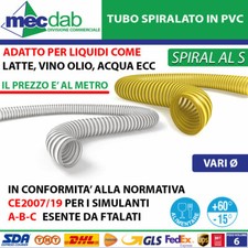Tubo spiralato per - tubo, di