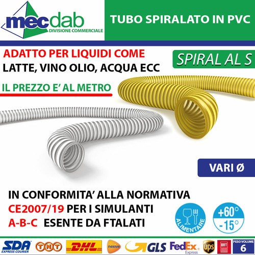 Tubo spiralato per - spiralato,